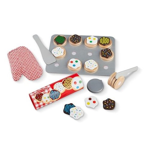 Melissa & Doug Wooden Cookie Play Set