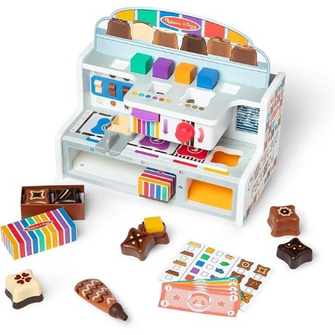 Melissa and DougWooden Chocolate Factory Play Set FSC-Certified