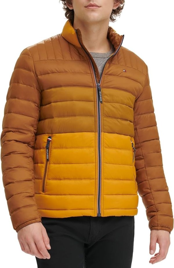 Tommy Hilfiger Embroidered Logo Puffer Jacket
