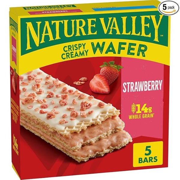 Nature Valley 草莓脆脆威化 5条装