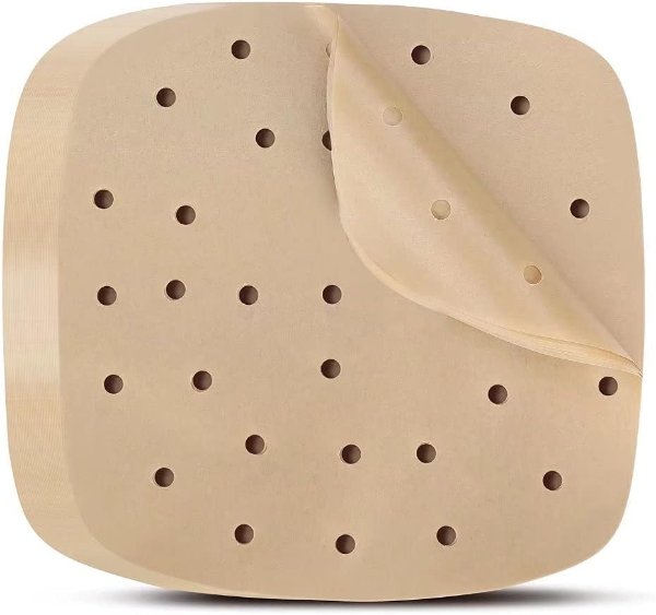 DNSSY Air Fryer Parchment Paper Liners 8.5 Inch 200PCS