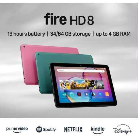 Amazon Fire HD 8 平板 32GB 黑色