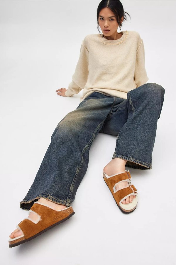 Arizona Shearling Sandal Women