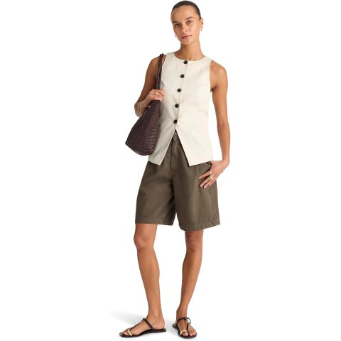 MadewellTencel斜纹女马甲