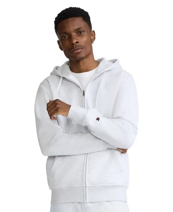 Champion Men's Powerblend Fleece Zip Hoodie