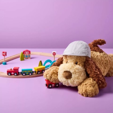 8英寸趴趴狗毛绒玩具