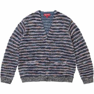 SupremeTextured Knit Wool Blend Cardigan