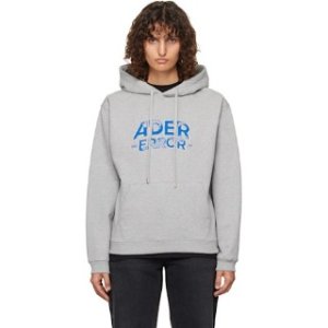 Ader Error 灰色卫衣 连帽