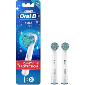 Oral-B 儿童超软电动牙刷替换刷头 2支