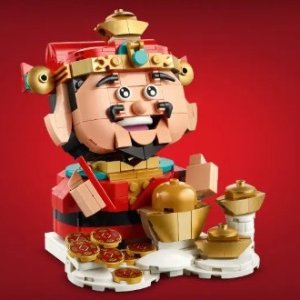 LEGO国风火爆发售+送礼新品上市：红红火火迎新年 🧨 爆竹 骏马 财神爷~