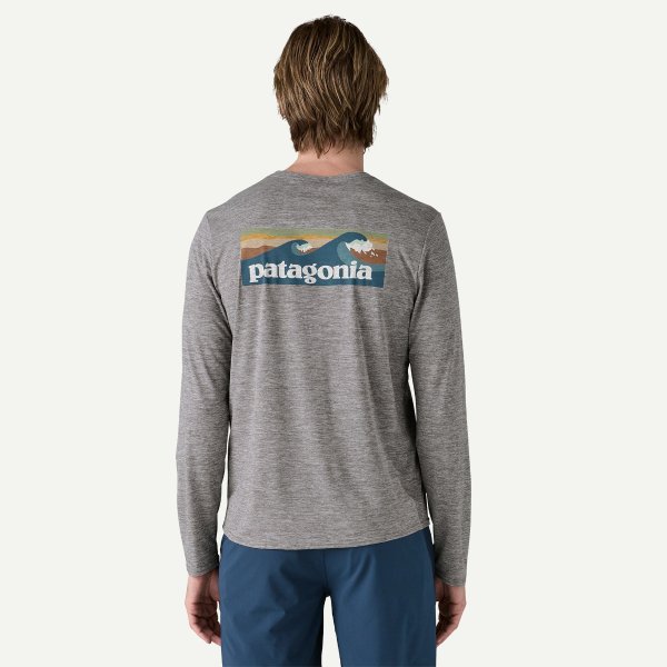 Capilene Cool Daily Men's Long Sleeve Shirt Waters