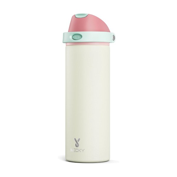 Meoky Stainless Steel Water Bottle 24oz Cream