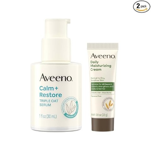 三重燕麦精华液+保湿霜