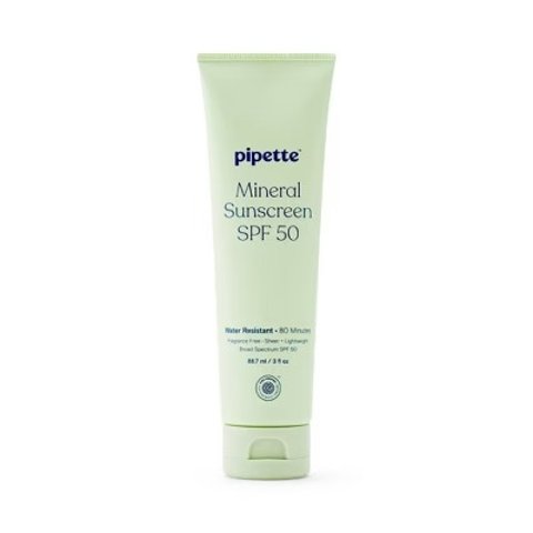 Pipette 矿物防晒霜 SPF50 3盎司