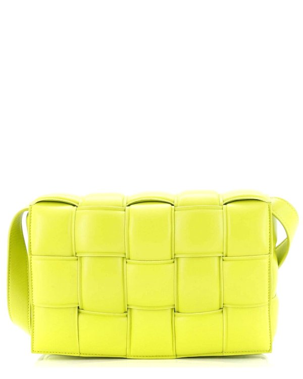  Cassette Green Leather Crossbody