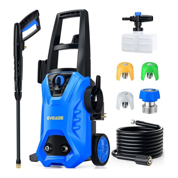 EVEAGE Electric Pressure Washer 4200 PSI 2.8 GPM