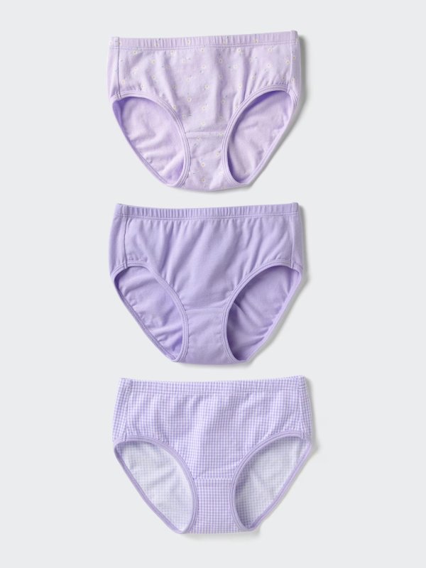 儿童弹力棉内裤 3条装