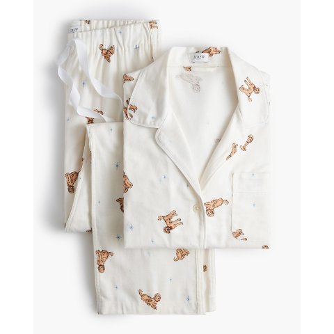 法兰绒睡衣套装