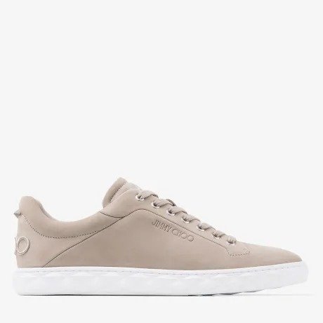 M II Trainers Taupe Nubuck Leather