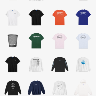 OMG！！OpenAI卖官方周边了！整的...