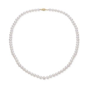 Macy s 6-6.5mm 淡水珍珠项链 18英寸