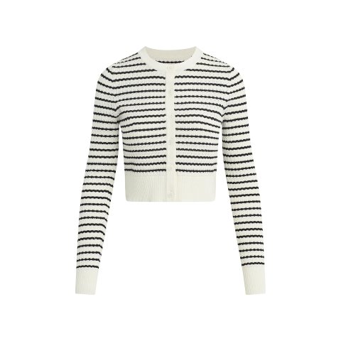 Dani 条纹针织开衫