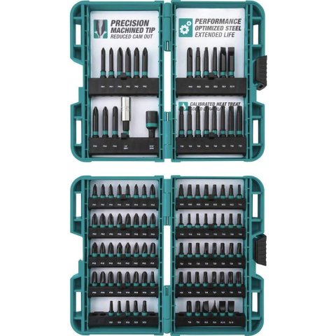 Makita ImpactX 批头套装 100件