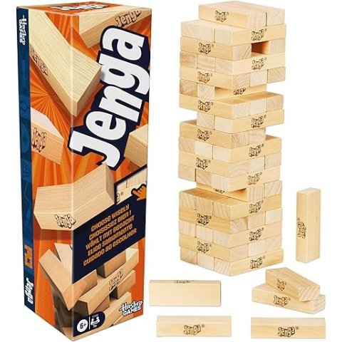 Hasbro Jenga 原木堆叠积木