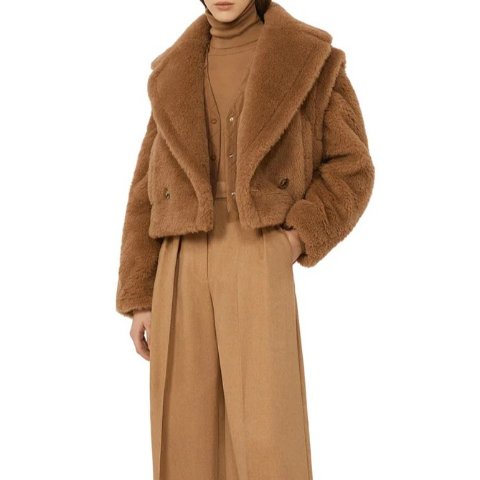 SANTOS Teddy拼接短背心