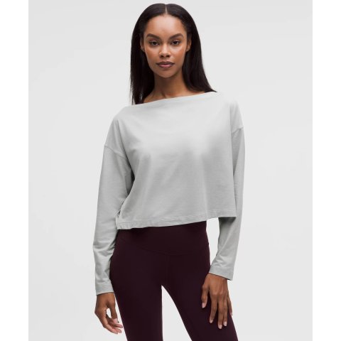 Softy Suedey 舒适宽松长袖T恤