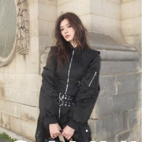 Duchesse Nylon Fitted Jacket