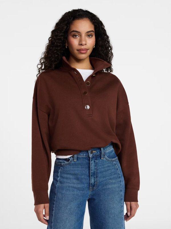 Women's Fleece Long Sleeve Top