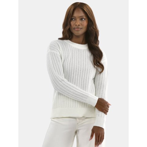 Women’s Sweatshirt Textured Stitch Midweight XS-4X