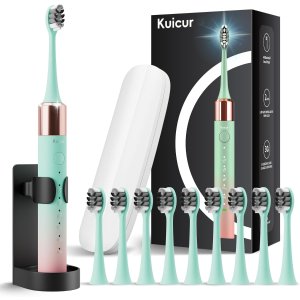 Kuicur 电动牙刷 便携款 10刷头 90天续航