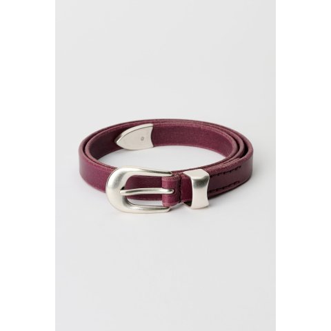 Our Legacy2 CM Belt Shadow Berry Leather