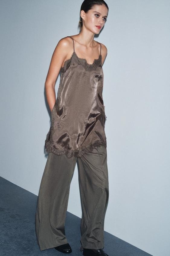 ZW COLLECTION Lace Camisole Top