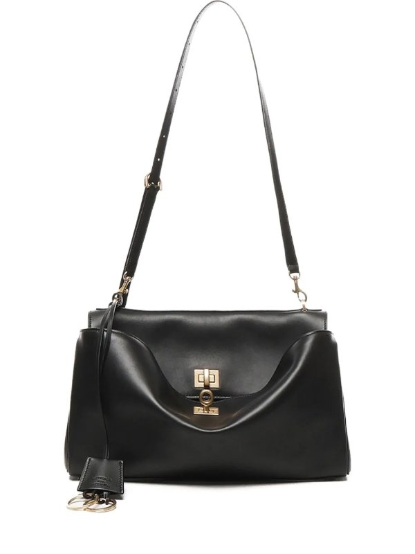 Rodeo Calfskin Shoulder Bag Turn-Lock