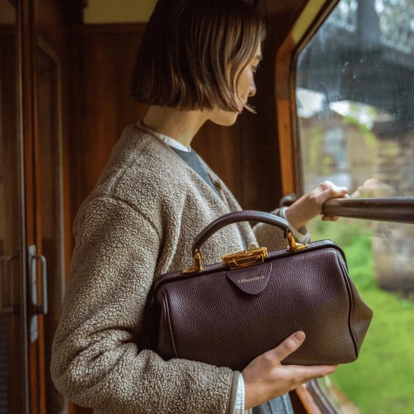 The Sophie Handbag - Bordeaux