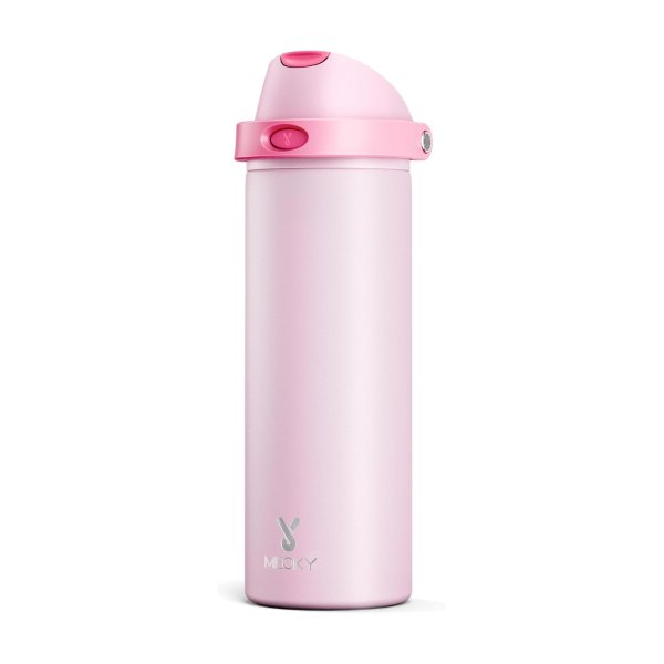 Meoky Stainless Steel Sports Water Bottle 24oz Blush