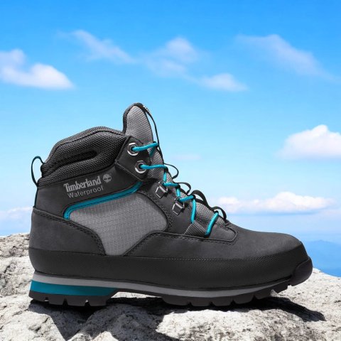  Euro Hiker Boot Grey Black Blue