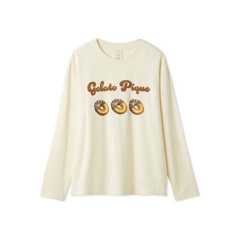 Gelato piqueDonut Print Long Sleeve T-Shirt