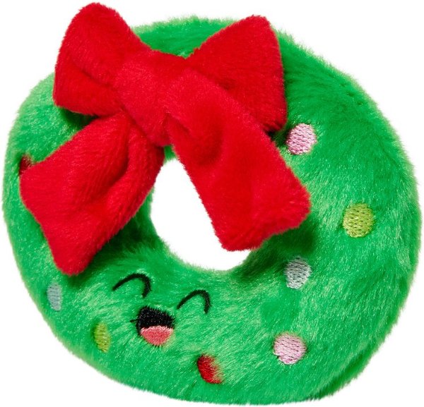 Frisco Holiday Wreath Cat Toy with Catnip