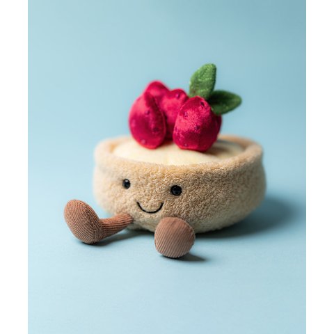 Amuseables Strawberry Tart Plush