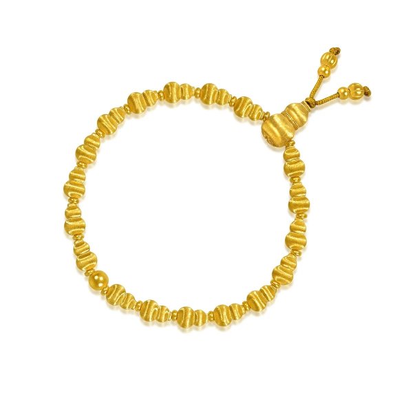 The Oriental 999.9 Gold Gourd Bracelet