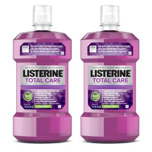 Listerine Total Care Mouthwash Fresh Mint 2x1L