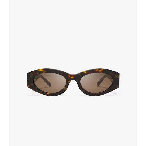 OVAL Pierced Oval Sunglasses