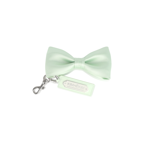 KIMHĒKIM Monroe Logo Wool-Silk Keyring