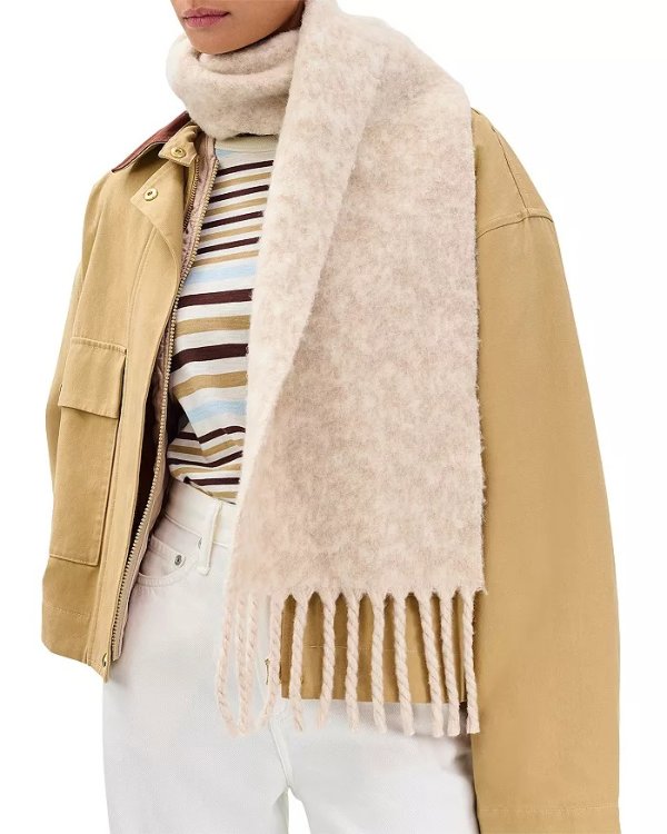 Nora Twisty Alpaca Wool Scarf