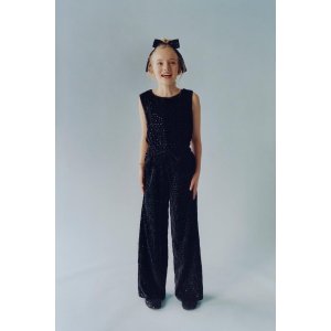 Zara 亮片蝴蝶结发绳