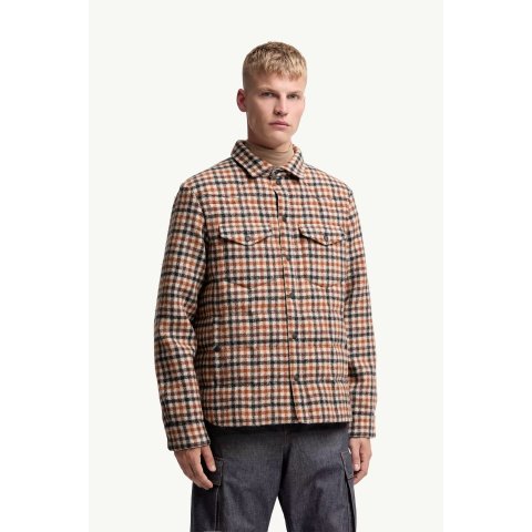 Gelt 羔羊毛羽绒衬衫夹克